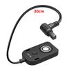for Canon RS-80N3 Shutter Release Cable R5 R5C R5II 5DIV 5D3 5D2 6DII Remote Camera Small Shutter Release Control 11.8in/30cm Cable Remote Wired Button 1DX Mark II,1ds ii (RC301-N3 11.8in/30cm) view 2