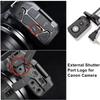 RC301-2.5mm 11.8in RS-60E3 Remote Switch Shutter Release Cord for Canon EOS Rebel T6 T7 T5 EOS R50V R6 Mark III II R6 R7 R8 R10 R100 RP T8i T7i T6s T6i T5i T4i SL3 SL2 90D 80D 70D 77D M5 M6 view 4