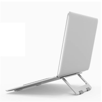 SPXTOM Foldable Laptop Stand for Desk, Ergonomic Laptop Riser, Aluminum, Ventilated Cooling, Notebook Holder, Anti-Scratch, All Laptops 15.6 in(A)