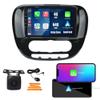 Wostoke Car CarPlay Android Auto Navigation Stereo GPS Radio Reverse Camera Display 9" IPS Touchscreen Headunit Tablet Pad Media Player for Kia Soul 2014-2017 MT, if Applicable Octa Core 4G+64G view 1