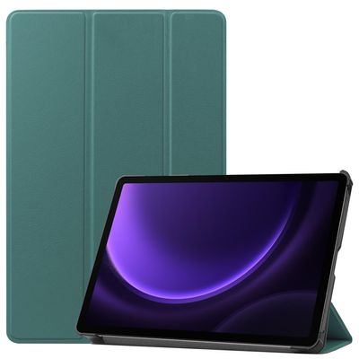 Tablet PC Bags Cases Sleeves Compatible With Samsung Galaxy Tab S9 FE Case SM-X510/SM-X516 11inch Case Tri-Fold Smart Tablet Case, Lightweight Protective Case Hard PC Back Shell Slim Case Multi-Viewin