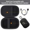 co2CREA for Anker Soundcore Select 4 Go Bluetooth Speaker Hard Protective Case, Portable Travel Case Replacement (Black Case + Black Zipper) view 3