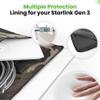 XTAR Starlink Gen 3 Satellite RV Carry Bag,Outdoor Travel Bag, Handbag for Starlink Dish and All Accessories (Camo) view 4