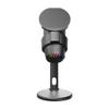 NovelGoal Gaming Microphone Noise Canceling Condenser Microphone with Anti-Spray Net RGB Live USB Microphone view 3