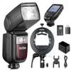 Godox V860III-N & XPro-N Trigger Compatible for Nikon Camera with Godox S2 Speedlite Bracket, 2.4G HSS 1/8000 GN60, 0.01-1.5s Recycle Time 480 Full Power Flashes Speedlite Speedlight Light view 1
