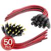 10/20/50PCS 12V DC Connector Male Female Jack Cable Cord Adapter Plug Power Supply 5.5 x 2.1mm(50PCS) view 2