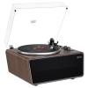 All in One Vinyl Record Player,Bluetooth Turntable Built in 4 Stereo Speakers Phono Preamp,High Fidelity Turntables for Vinyl Records with Magnetic Cartridge AT-3600L,2-Speed,33/45RPM,USB PC Recording view 1