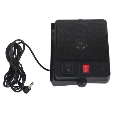 Mtlavishness External Speaker 16. 011. 06. 0 Car Radio Speaker Stable Clear Sound External Speaker with Base for for for Impedance Cb Radio Extension Speaker