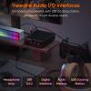 Douk Audio Q2Pro Mini Stereo Gaming DAC with MIC Input, Headphone Amplifier, USB/Optical D/A Converter, 32-Bit/192kHz High-Resolution Audio for PC, PS4, Xbox, Switch view 4