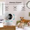 ZUMIMALL Security Camera Indoor, 5G/2.4G WiFi Baby Monitor with Camera and Audio, 2K Wired Pet Camera for Home Security, One-Click Call, Auto Tracking, Cry/PIR/AI Detection, Alexa/ONVIF/Cloud view 2