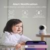 ZUMIMALL Security Camera Indoor, 5G/2.4G WiFi Baby Monitor with Camera and Audio, 2K Wired Pet Camera for Home Security, One-Click Call, Auto Tracking, Cry/PIR/AI Detection, Alexa/ONVIF/Cloud view 4