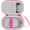 co2CREA for Anker Soundcore Select 4 Go Bluetooth Speaker Hard Protective Case, Portable Travel Case Replacement (White Case + Red Zipper) view 1