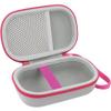 co2CREA for Anker Soundcore Select 4 Go Bluetooth Speaker Hard Protective Case, Portable Travel Case Replacement (White Case + Red Zipper) view 2