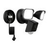 WYZE Floodlight Camera v2 with Plug-in Mount, 2K HD Outdoor Security Camera, Color Night Vision, Motion Activated, Electrical Box with 20ft Weather-Resistant Power Cable, Easy Installation (Black) view 1