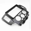 GRASKY Car Accessory Double Din 9 Inch Radio Plastic Fascia Panel Frame Compatible with Nissan NV200 2010-2018 Dashboard Mount Kit(Black Frame Cable) view 2