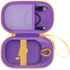 co2CREA for Anker Soundcore Select 4 Go Bluetooth Speaker Hard Protective Case, Portable Travel Case Replacement (Purple Case + Yellow Zipper) view 1
