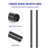 Auttoop 15mm Rod 12 Inch 2 PCS, Aluminum Alloy, M12 Inner Thread (12"/30cm) - 1053 view 4
