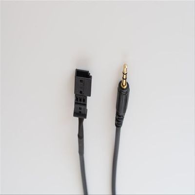 Auttoop Car AUX in Audio Cable Audio Wiring Harness for 16:9 Screen Host for BMW BM54 E39 E46 E53 X5