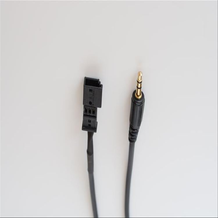 Auttoop Car AUX in Audio Cable Audio Wiring Harness for 16:9 Screen Host for BMW BM54 E39 E46 E53 X5