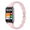 Compatible for Mingdaln Fitness Tracker Bands, 16mm Elastic Silicone Hollowed Out Replacement Straps Compatible for SHANG WING LYNN2, Amzhero D26, RLQA D26E, FFFTITNES Band3, KALINCO P76, Mingdaln M4 Fitness Tracker (Pink) view 1