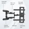 ENGENDER TV Mount Tv Brackets for Wall Mount40-80 Inch Adjustable 180 Swivel Fixed Wall Mount Tv Bracket Extension Tilt Tv Bracket TV Wall Mount view 3