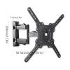 ENGENDER TV Mount Adjustable TV Mount Stand32-58 Inch TV Swivel Stand Full Motion TV Wall Mount Stand Extension Tilt Swivel TV Stand TV Wall Mount view 2
