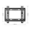 ENGENDER TV Mount TV Bracket TV Mount TV Stand TV Wall Mount Bracket Supports 14-80 Inch TV Stands TV Wall Mount(14-32in) view 2