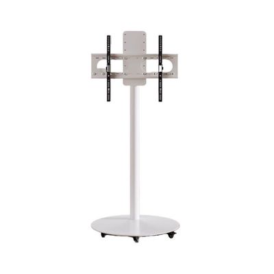 ENGENDER TV Mount Simple Household Movable TV Stand White Floor-Standing Bracket Lifting Suitable for 40~70 Inch TV Stand TV Wall Mount