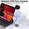 2 in 1 iPhone Microphone Adapter for Live-Streaming [MFi Certified], Lightning to 3.5mm Audio Jack and Charger Lightning Splitter, Apple Dongle Headphone Jack and Charger for iPhone 14/13/12/11/ iPad view 4