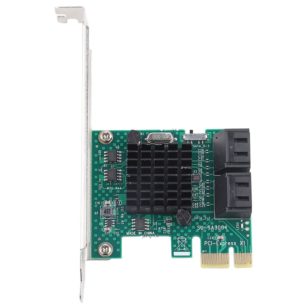 3.0 Expansion Card 4-Port PCIE to 3.0 Expansion Controller Card Adapter 6G