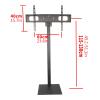 ENGENDER TV Mount Universal Floor TV Bracket Mobile TV Monitor Adjustable Tilt Height Swivel Stand 32"-55" Inch Universal LCD TV Stand TV Wall Mount view 2