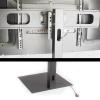 ENGENDER TV Mount Universal Floor TV Bracket Mobile TV Monitor Adjustable Tilt Height Swivel Stand 32"-55" Inch Universal LCD TV Stand TV Wall Mount view 4