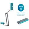 IRIScan Visualizer Webcam Document Camera v7:4K UltraHD-13MP,4in1,Free Readiris PDF OCR,visualizer,Scanner A3,Portable Scanner,Web Conferencing,Distance Learning,AI Micro,Led,USB,WinMac view 3
