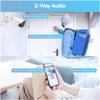 WEILAILIFE 130 Wide-Angle & 2-Way Audio Outdoor Wireless Security Camera System, WiFi Video Surveillance, Home Security Cameras view 3