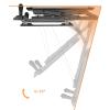 ENGENDER TV Mount Adjustable TV Mount Stand Smart Remote Control TV Stand for 32"-70" Inch TV Ceiling Electric Folding TV Stand Electric Flip Ceiling Bracket TV Wall Mount view 3