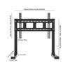 ENGENDER TV Mount Universal TV Base Bracket Heightening Bracket Desktop Support Tripod TV Wall Mount(61CMX26.5CMX80CM) view 2