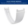 Knomix Studio Pro 2023 Wireless Top Headband Replacement Parts Accessories Repair Kit - Compatible with Studio Pro 2024 (White) view 4