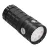 Glomora Professional Diving Photography Fill Light 10000LM 12LED Flashlight Waterproof Torch for Underwater Diving (Black) view 3