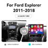 ZWNAV 13.1" Android Car Stereo for Ford Explorer 2011-2018, Carplay Radio GPS Navigation IPS Touch Screen, Head Unit Bluetooth Multimedia Player Android auto (8+256GB) view 2