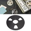 Mtlavishness E N 4 10 Inch Empty Tape Reel Aluminum Alloy Reel Tape Recorder Accessory Empty Disc Opening Machine Parts For Nab Silver (Black) view 4