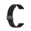 Metal Loop Bands Compatible for Spade Health Smartwatch 4 Adjustable Stainless Steel Replacement Wristbands Quick Release Watch Strap for Spade Health Smartwatch 4 Smart Watch for Women Men (Black) view 4