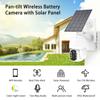 8CH Outdoor Solar Power Security Camera System with 8 Camera, 4MP Wireless WiFi CCTV Surveillance NVR Kit with Two Way Audio, Color Night Vision, Human Detection view 2