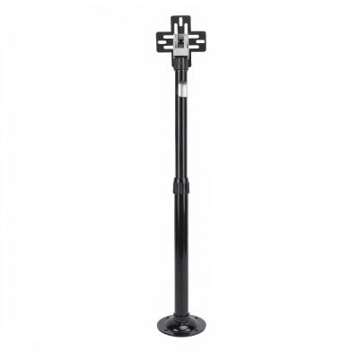 ASHATA Hologram Fan Stand with Base, 3D Advertising Display Ceiling Bracket Adjustable Extendable 15.5 to 24 Inches for 3D Holographic Fan Advertising Machine, Load 8.81lb