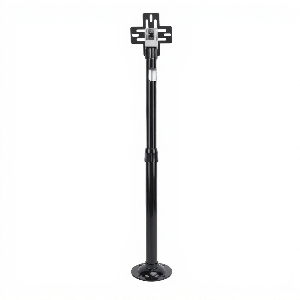 ASHATA Hologram Fan Stand with Base, 3D Advertising Display Ceiling Bracket Adjustable Extendable 15.5 to 24 Inches for 3D Holographic Fan Advertising Machine, Load 8.81lb