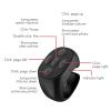 Fingertip Wireless Bluetooth Remote Control, Scrolling Ring Remote Control for TikTok, Phone Bluetooth Scroller Remote, Rechargeable Fingertip Camera Remote Scroll Ring for iOS/Android/Ipad (White-B) view 4