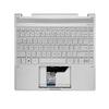 Bayjebu Parts for HP Spectre x360 13-AE 13.3" Palmrest Keyboard Bezel US-English Backlit Silver 942041-001 view 1