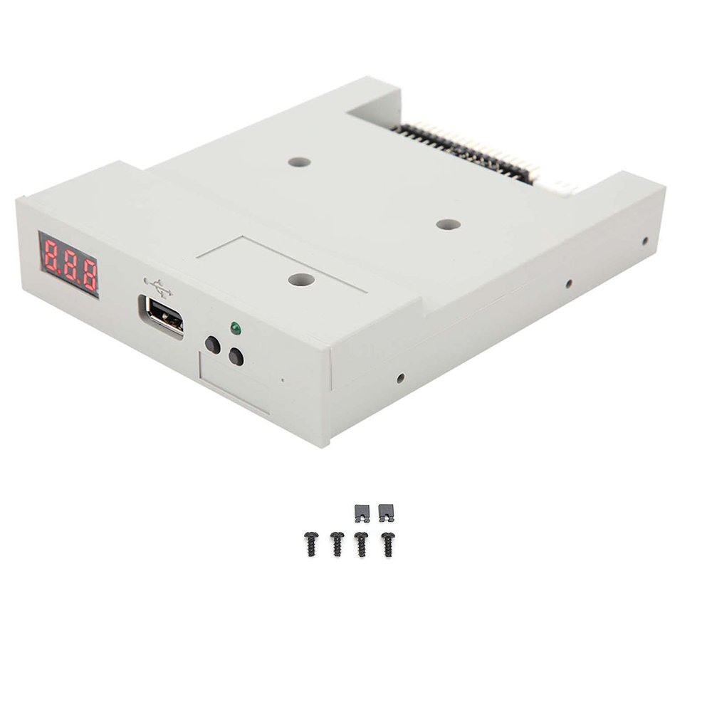 Miskall USB SSD Floppy Drive, Floppy Drive Emulator Security Data Protection Floppy Disk Drive Industrial Control Equipment