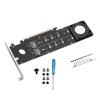 Expansion Split Card, PCIE 4.0 x16 to M.2 M-Key NVME SSD Expansion Split Card view 1