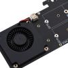 Expansion Split Card, PCIE 4.0 x16 to M.2 M-Key NVME SSD Expansion Split Card view 4