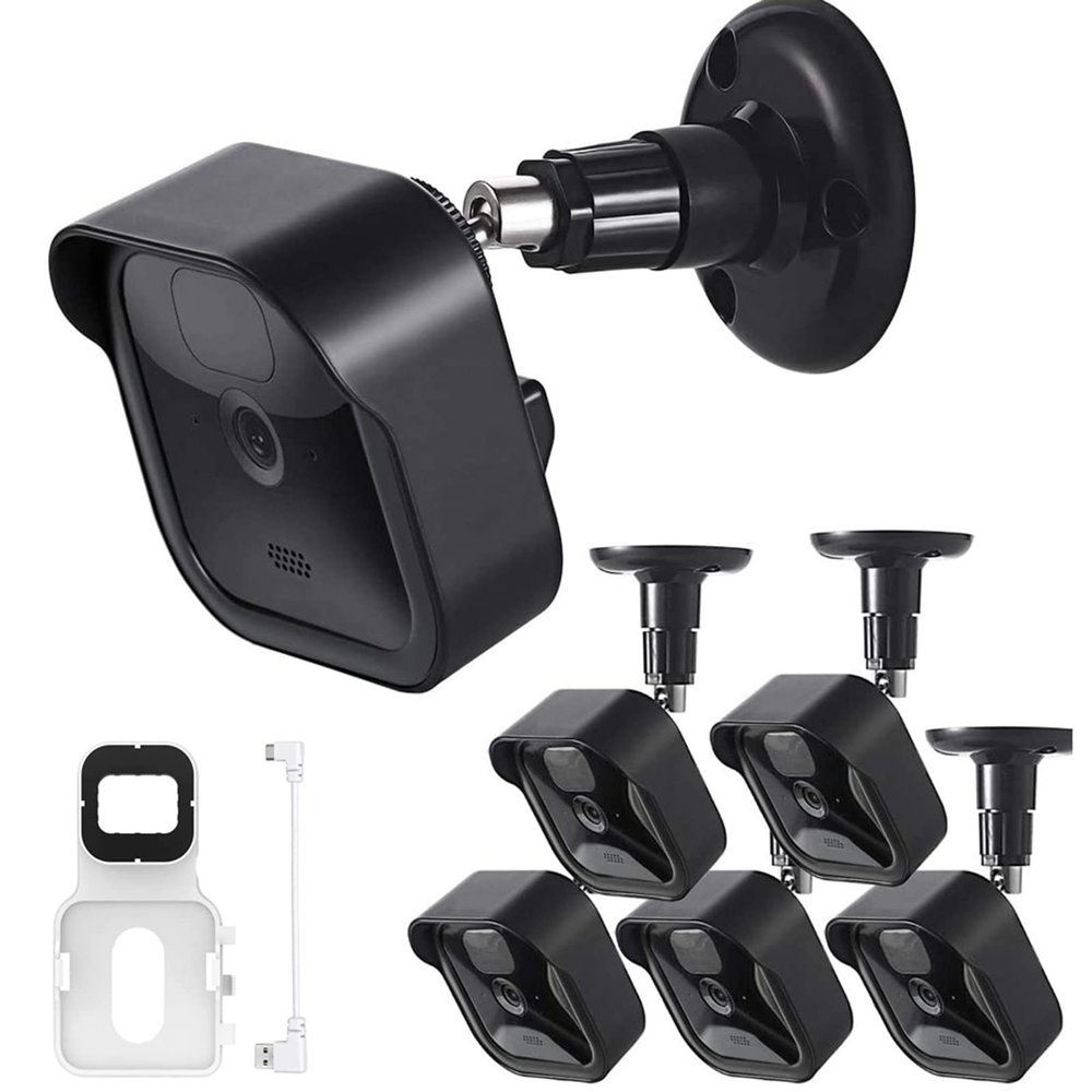 for All-New Outdoor Camera Wall Mount 360 Degree Adjustable Mount Weatherproof Protective Housing Mount for Security